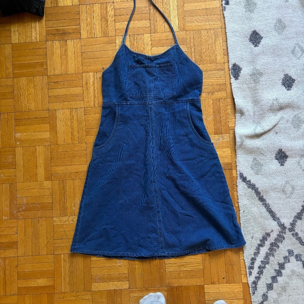 Vintage Club Monaco 90s halter dress sooo CUTE *accepting offers